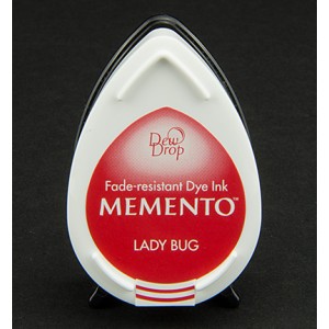 Memento Small MD-300 Ink Pad - Lady Bug