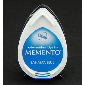 Memento Small MD-601 Ink Pad - Bahama Blue