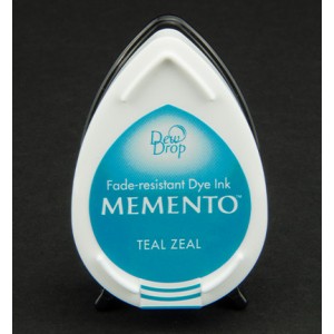 Memento Small MD-602 Ink Pad - Teal Zeal