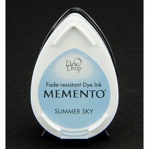 Memento Small MD-604 Ink Pad - Summer Sky