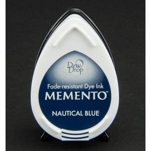 Memento Small MD-607 Ink Pad - Nautical Blue