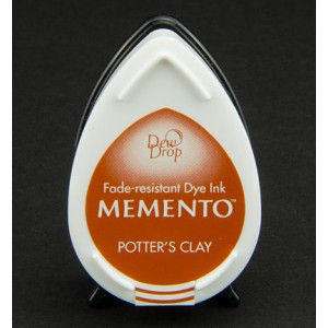 Memento Small MD-801 Ink Pad - Potters Clay