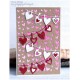 Poppystamps 1371 - Clothesline Hearts