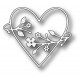 Poppystamps 1393 - Francesca Heart