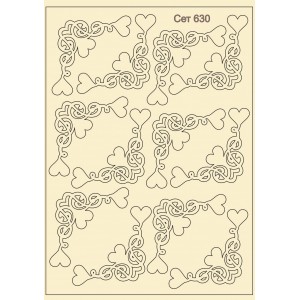 СЕТ630 / A5 - Комплект с елементи от бирен картон