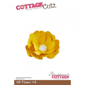Cottage Cutz CC128 - 3D Flower 6