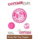Cottage Cutz CC105 - Party Hat Tag Topper