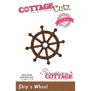 Cottage Cutz CCE395 - Ship's Wheel
