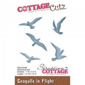 Cottage Cutz CC122 - Seagulls In Flight