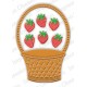 Impression Obsession DIE397-L - Strawberry Basket