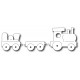 Frantic Stamper FRA-Die-09784 - Toy Train