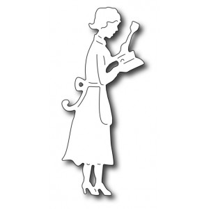 Frantic Stamper FRA-Die-09843 - Retro Mom in the Kitchen