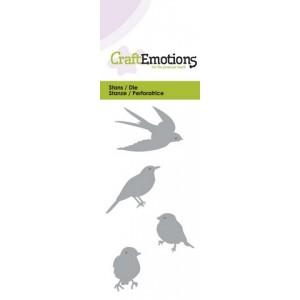 CraftEmotions 115633/0161 - Birds