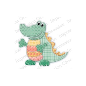 Impression Obsession DIE422-N - Patchwork Gator