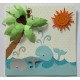 Impression Obsession DIE424-K - Patchwork Whale