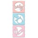 Impression Obsession DIE427-K - Circle Baby Cutout Set