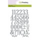 CraftEmotions 115633/0503 - Numbers