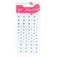 Papermania PMA 351405 - Adhesive Stones (104pcs) - Pale Blue