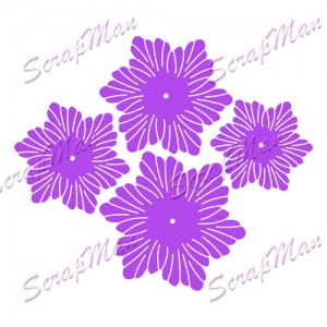 ScrapMan FL-7 - Flowers-1