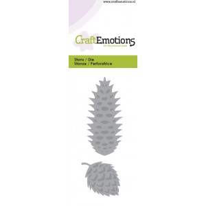 CraftEmotions 115633/0114 - Pinecone 