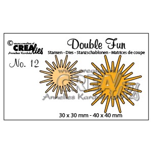 Crealies CLDF12 - Sunbeams