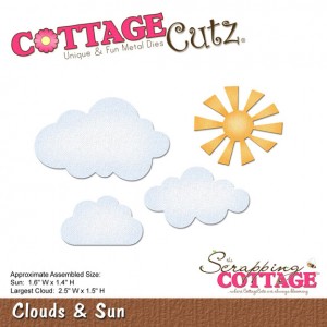 Cottage Cutz CC153 - Clouds & Sun