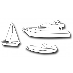 Frantic Stamper FRA-Die-09919 - Boat Icons
