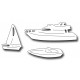 Frantic Stamper FRA-Die-09919 - Boat Icons