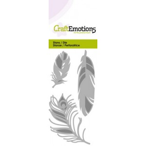CraftEmotions 115633/0181 - Feathers