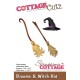 Cottage Cutz CC204 - Brooms & Witch Hat