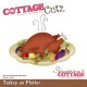 Cottage Cutz CC215 - Turkey On Platter