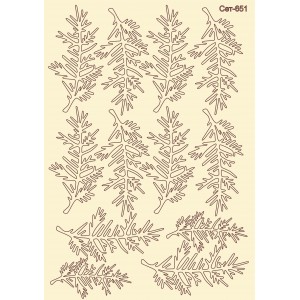 СЕТ651 / A5 - Комплект с елементи от бирен картон