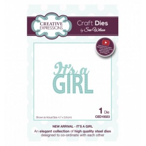 Creative Expressions CED10023 - It's a Girl