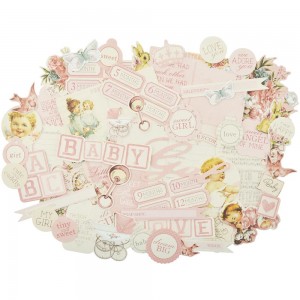 Kaisercraft CT867 - Peek-A-Boo Girl