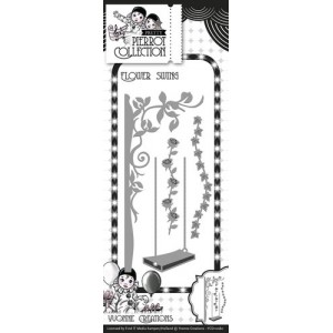 Find It Trading YCD10080 - Yvonne Creations Pretty Pierrot - Flower Swing