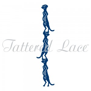 Tattered Lace D822 - Meerkat Border