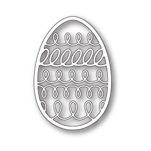 Poppystamps 1712 - Squiggle Egg