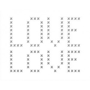 Memory Box 99128 - Cross Stitched Love