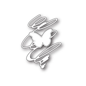 Memory Box 99679 - Whirling Butterfly Silhouette