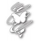 Memory Box 99679 - Whirling Butterfly Silhouette