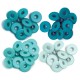 We R 41589 Wide Eyelets - Aqua