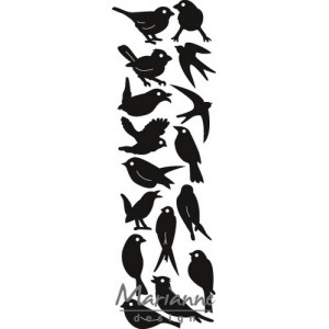 Marianne Design CR1398 - Punch die-Birds
