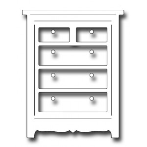 Frantic Stamper FRA-Die-10136 - Little Dresser