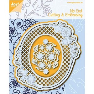 Joy crafts 6002/0773 - Endless Flowers Oval
