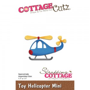Cottage Cutz CC312 - Toy Helicopter Mini
