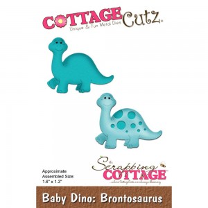 Cottage Cutz CC282 - Baby Dino Brontosaurus