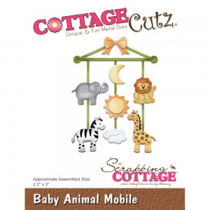 Cottage Cutz CC273 - Baby Animal Mobile