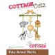 Cottage Cutz CC273 - Baby Animal Mobile