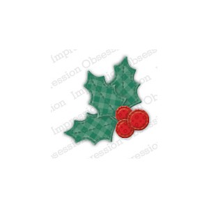 Impression Obsession DIE484-C - Patchwork Holly
