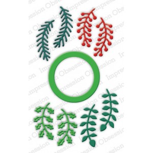 Impression Obsession DIE469-W - Wreath Builder